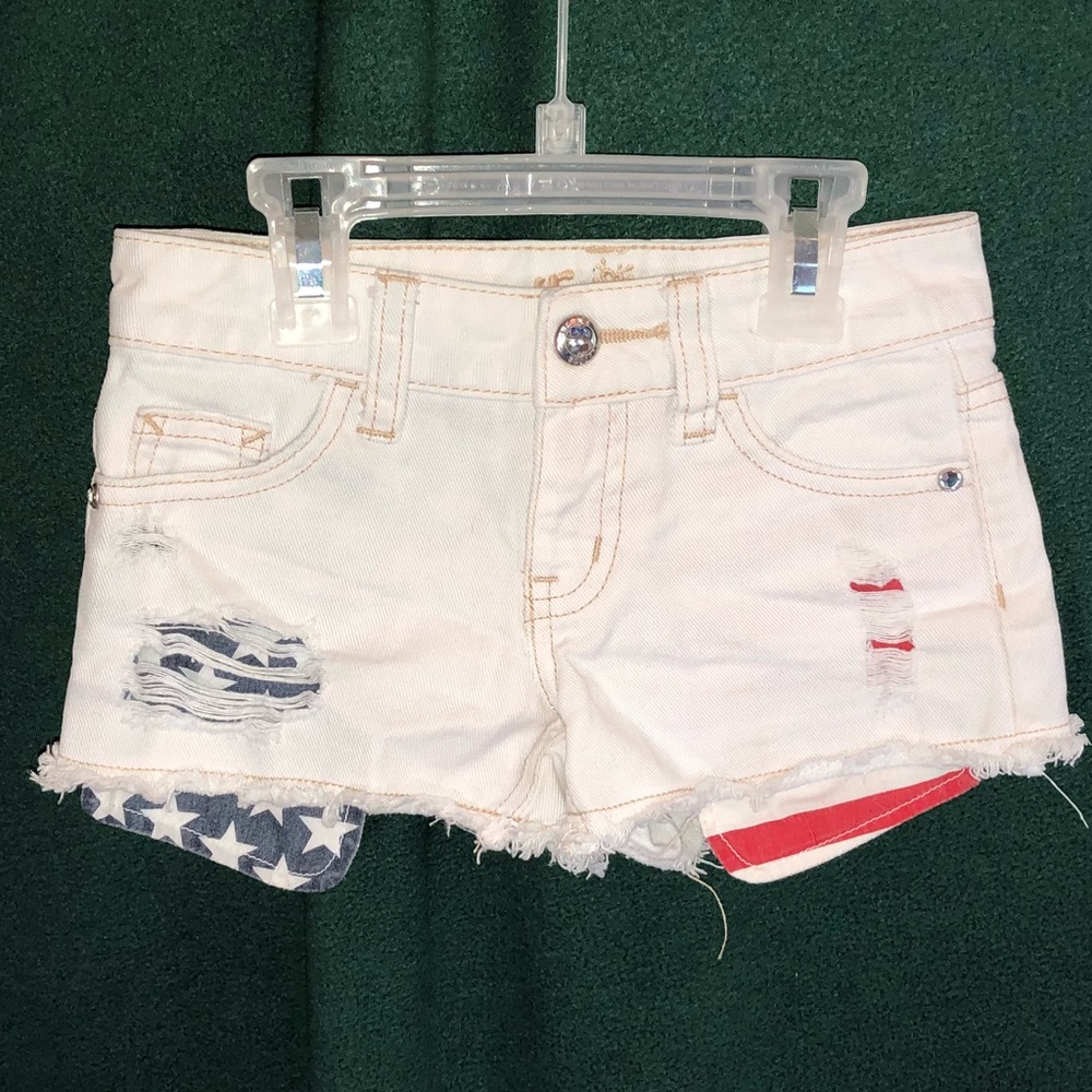 Girls Justice Americana jean shorts
